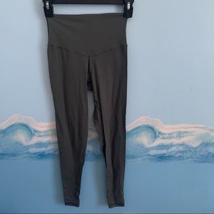 Aerie High Waisted Green Leggings